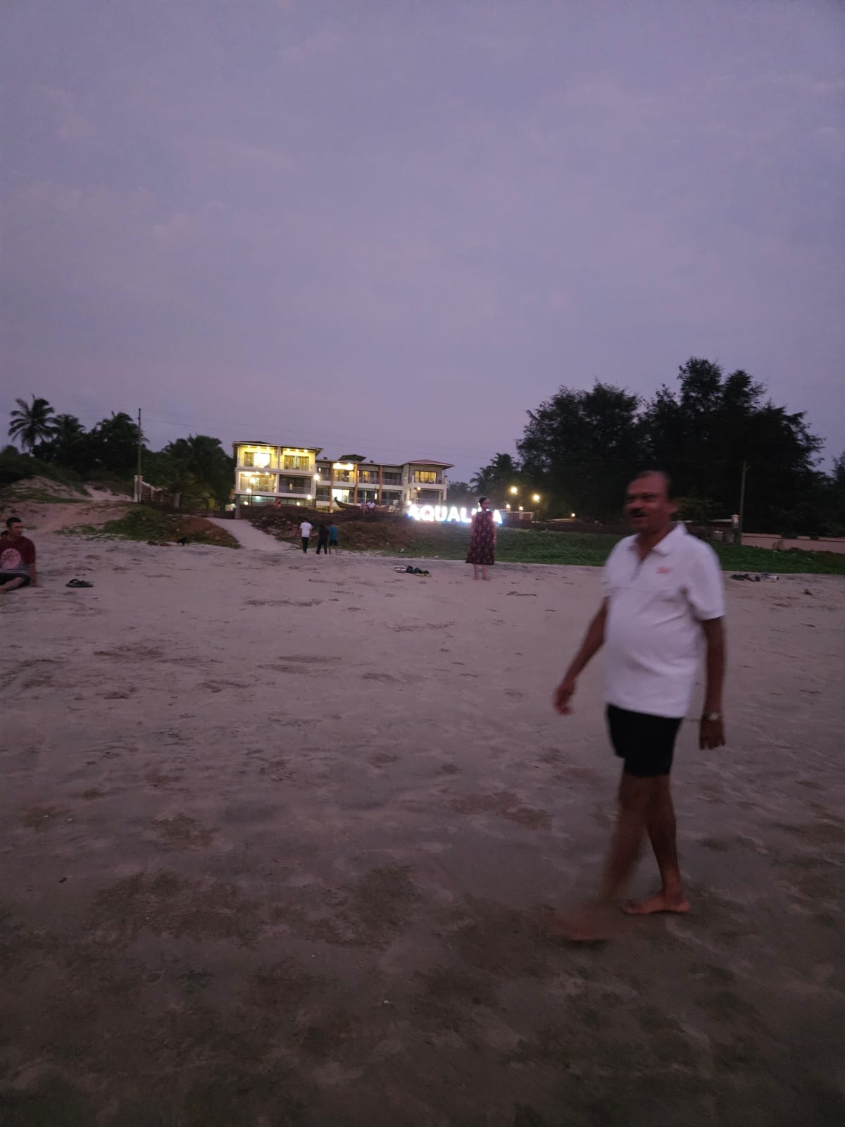 Vijay Baoney enjoying an outdoor travel destination